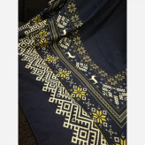روسری نخی سنتی طرح گوزن