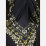 روسری نخی سنتی طرح گوزن